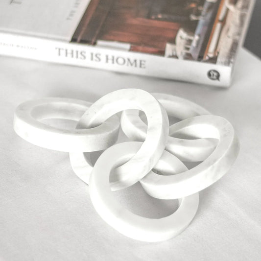 White Marble Links