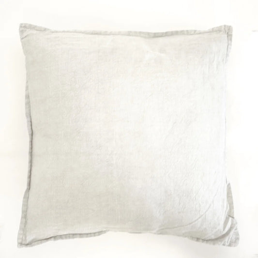 Light Grey Throw Pillow