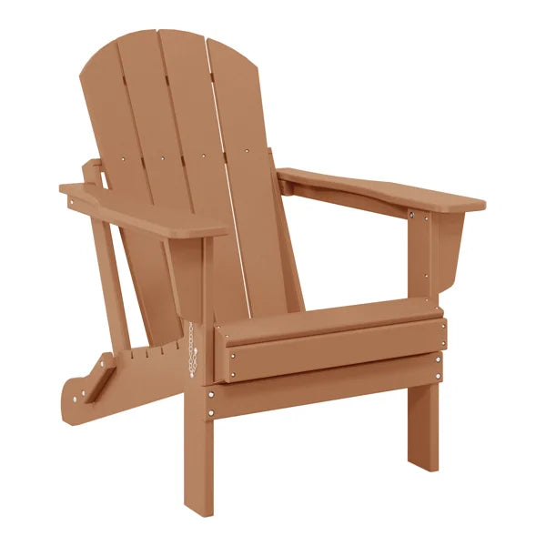 Vinnie Weather-Resistant Foldable Outdoor Adirondack Chair