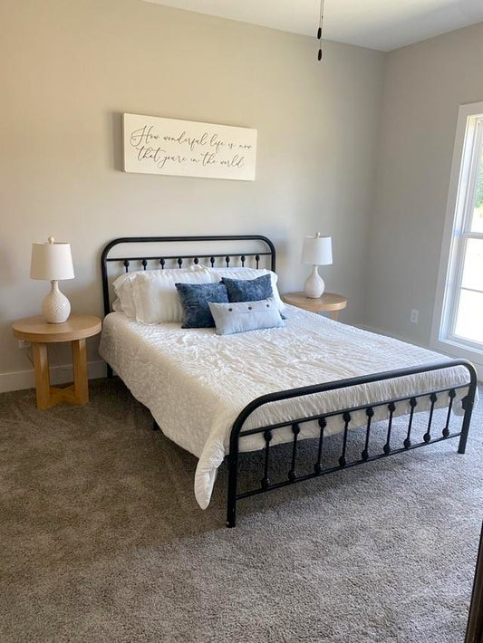 White Comforter Set - Queen