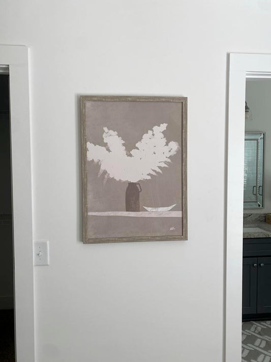Neutral Pampas Wall Art