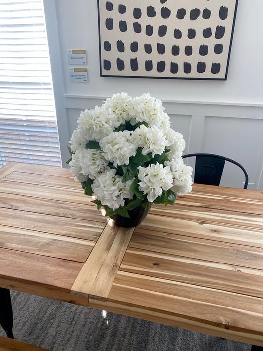 Large Faux Floral Centerpiece
