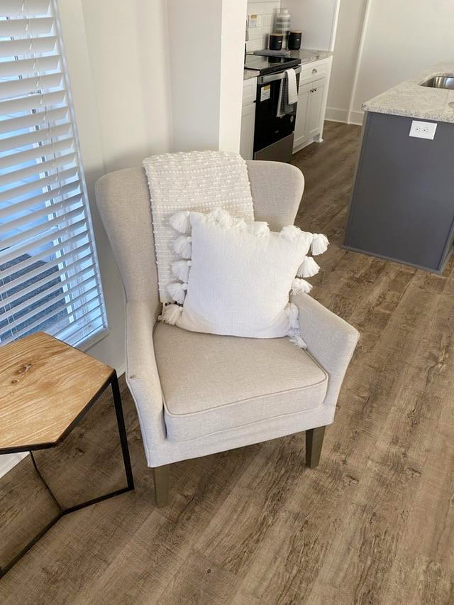 Beige Accent Chair