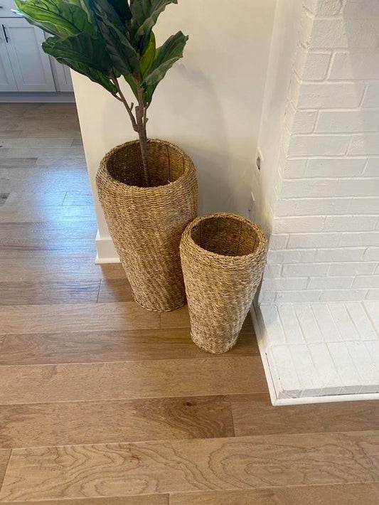 Woven Planters - Set of 2