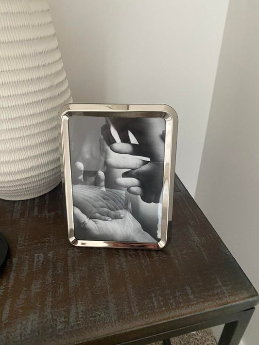Silver Chrome Picture Frame
