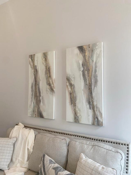 Modern Canvas Wall Art - Set of 2