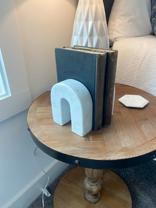 Marble Book End Set