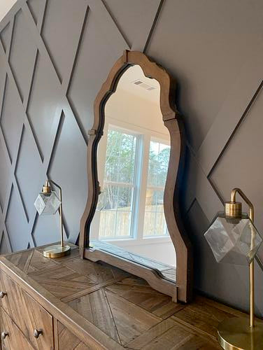 Wooden Decorative Mirror