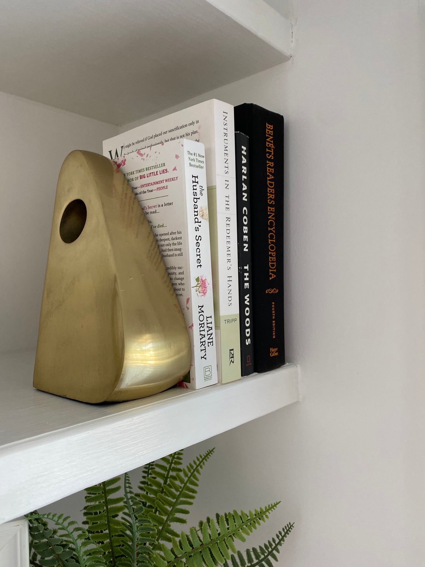 Gold Triangle Bookend