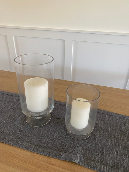 Gray Table Runner