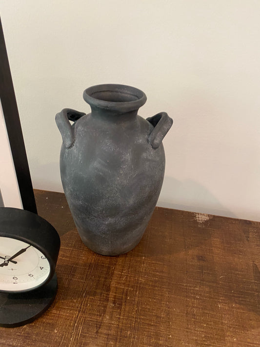 Black Concrete Jug