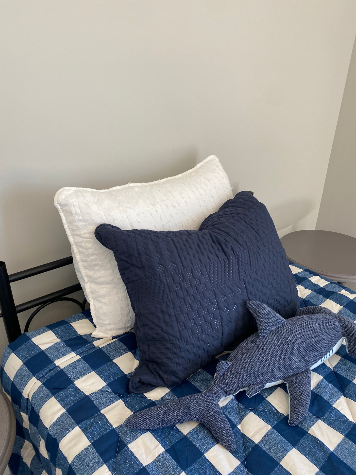 Navy Blue Quilt - Twin